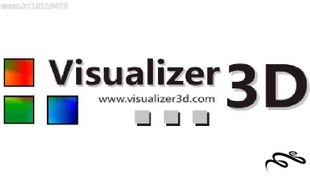 تصویر نرم افزار Visualizer 3D کرک شده و به همراه کتاب راهنما 