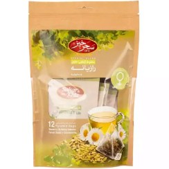 تصویر دمنوش مخلوط رازیانه و بابونه سحرخیز 12 عدد 