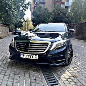 تصویر تابلو بنز s550 نئون دار 