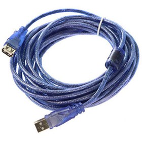 تصویر کابل افزایش طول USB 2.0 تسکو مدل TC 06 طول 5 متر USB 2.0 Tesco extension cable, model TC 06, length 5 meters