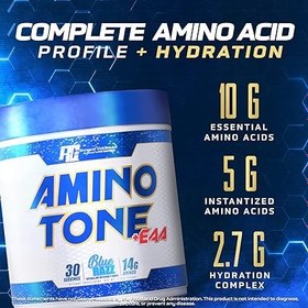 تصویر آمینو + ایی ای ای 540 گرم رونی کلمن RC AMINO TONE+EAA 30SERV 540 G