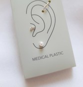 تصویر پیرسینگ نقره اصل پک پیرسینگ جدید نقره عیار 925 