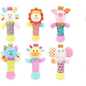 تصویر جغجغه سوتی حیوانات earth mama 