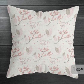 تصویر کوسن کد K46 گلدار