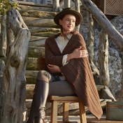 تصویر پتو رو دوشی کاراجاهوم Conner قهوه ای 