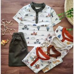 تصویر لباس بهاره و تابستانه(پسرانه) 