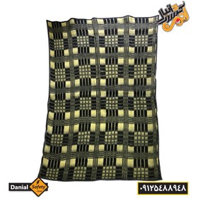 تصویر پتو پشمی تک نفره چهارخانه 