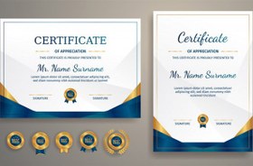 تصویر گواهی پایان دوره – certificate 