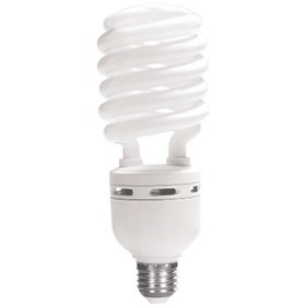 تصویر لامپ کم مصرف 40 وات سفید خزر E27 