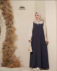 تصویر سارافون بلند یقه هفت شیده 