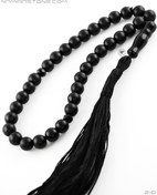 تصویر تسبیح اونیکس مات Onyx Tasbih (33 دانه) 