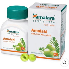 تصویر قرص ۶۰ عددی آمالاکی (نذار موهات سفید بشه ) Amalaki Himalaya