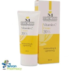 تصویر کرم روشن کننده ویتامین C مدیلن - MEDILANN Vitamin C Cream 