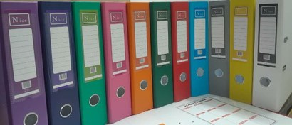 تصویر زونکن A4 فانتزی تیگلی ۷.۵ سانتی‌متر حلقه‌دار 