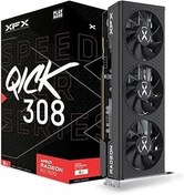 تصویر XFX Speedster Qick308 Radeon Rx 7600 کارت گرافیک بازی سیاه با 8GB GDDR6 HDMI 3XDP ، AMD RDNA 3 (RX-76PQICKBY) XFX SPEEDSTER QICK308 RADEON RX 7600 BLACK Gaming Graphics Card with 8GB GDDR6 HDMI 3xDP, AMD RDNA 3(RX-76PQICKBY)