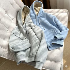 تصویر هودی ساده تو خز 