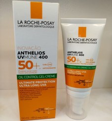 تصویر کرم ضد آفتاب فلوئید بی رنگ با SPF50+ لاروش پوزای 