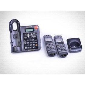 تصویر گوشی تلفن بی سیم پاناسونیک مدل KX-TG3822JX Panasonic KX-TG3822JX Cordless Phone