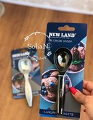 تصویر اسکوپ بستنی برنزی نیولند newland مدل NL-2816 ice cream scoop NL-2816