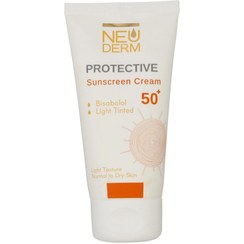 تصویر کرم ضد آفتاب بدون رنگ نئودرم SPF 50 مدل Highly Protective ‌مناسب پوست های نرمال تا خشک حجم 50 میلی‌لیتر 