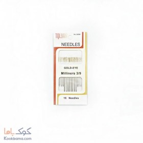 تصویر سوزن دستی کارت سفید16 عددی 