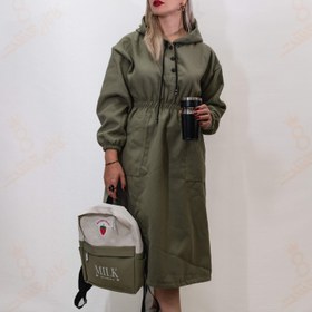 تصویر کفتان فوتر - کرم 