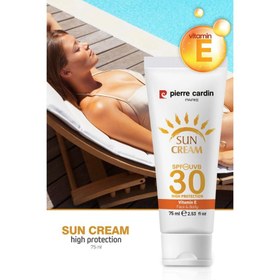 تصویر کرم ضد آفتاب پیر کاردین کد 8680570516129 Pierre Cardin Sun Cream 30 SPF High Protection 