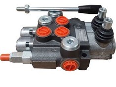 تصویر شیر کنترل هیدرولیک دستی دو دسته ۸۰ لیتر سایز ۱/۲ هیدورپک 