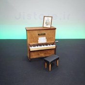 تصویر جعبه موزیکال مدل پیانو هندلی 
