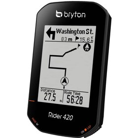 تصویر کامپیوتر دوچرخه BRYTON Rider 420 