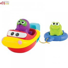 تصویر اسباب بازی حمام کودک طرح قایق کششی Winfun - WFN007116 