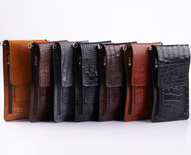 تصویر کیف چرم طبیعی مدل مریم kife charm tabiee model maryam