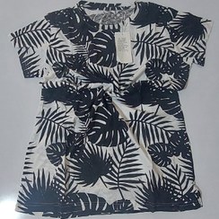 تصویر تیشرت نخ پنبه زنانه اچ اند ام قواره دار اصلی بنگلادشی T-shirt H&M