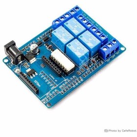 تصویر شیلد رله برای آردوینو - Relay Shield For Arduino 