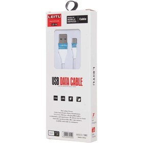 تصویر کابل لایتنینگ لیتو مدل LD-10 طول 1 متر Leitu LD-10 Lightning Cable 1M