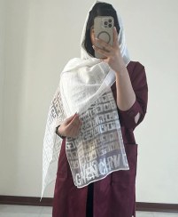 تصویر شال وارداتی با کیفیت طرح GIVANCHY 