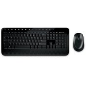 تصویر کیبورد و ماوس بی سیم مایکروسافت مدل Microsoft Desktop 2000 Wireless Keyboard and Mouse