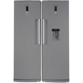 تصویر یخچال فریزر دوقلو امرسان 16 فوت مدل دیاموند _ RH16D / FN16D ا Emersun 16 Foot Diamond RH16D-FN16D twin freezer refrigerator Emersun 16 Foot Diamond RH16D-FN16D twin freezer refrigerator