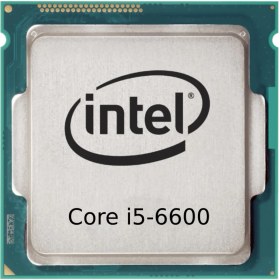 تصویر پردازنده مرکزی اینتل Skylake مدل Core i5-6600 (استوک) Intel Skylake Core i5-6600 CPU