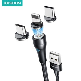 تصویر کابل شارژ مغناطیسی برند JOYROOM مدل S-1021X1 