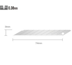 تصویر تیغ کاتر SAB-10 Cutter blade