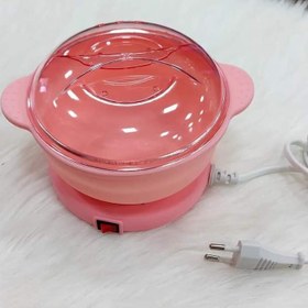 تصویر دستگاه شمع پرو واکس تاشو سیلیکونی مربع شکل ساخت کشور چین Silicone material Non - stick wax pot Easy to clean pro wax 700 وارداتی 