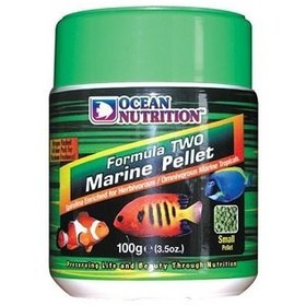 تصویر غذای ماهی فرمول 2 کوچک Ocean Nutrition Formula Two Pellets Small