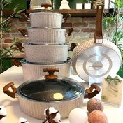 تصویر سرویس قابلمه 11 پارچه اویز پلاس السا 