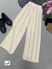 تصویر شلوار بگ بافت زنانه کد 40117 