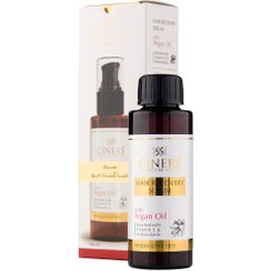 تصویر سرم احیا کننده مو سینره حاوی روغن آرگان Cinere Hair Recovery serum with Argan oil 100ml