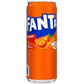 تصویر نوشابه قوطی ویتنامی فانتا FANTA Orange با طعم پرتقال 320 میل 