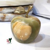 تصویر سیب تزئینی سنگ مرمر 
