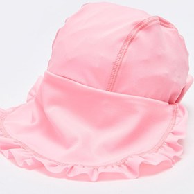 تصویر کلاه نوزادی دخترانه صورتی السی وایکیکی S21648Z1 ا Basic Kız Bebek Şapka Basic Kız Bebek Şapka