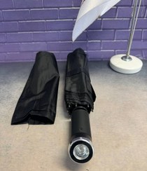 تصویر چتر چراغ قوه دار 10 فنره 